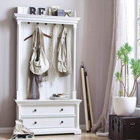 NovaSolo Provence Kapstok met 2 lades | Wit