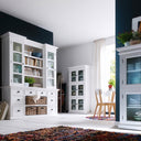 Halifax Pantry opbergkast met glazen deuren | Wit - afbeelding 2