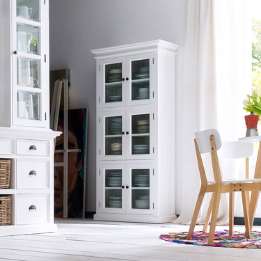 NovaSolo Halifax Vitrinekast 3 niveau | Wit