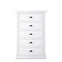 Halifax Commode 5 laden | Wit - Mooier Thuis
