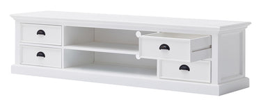 Halifax Tv-meubel 4 lades 180 cm | Wit - afbeelding 11
