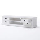 Halifax Tv-meubel 4 lades 180 cm | Wit - afbeelding 5
