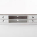 Halifax Accent Tv-meubel 180cm met 4 lades | Wit/Bruin - afbeelding 10