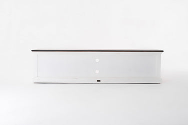 Halifax Accent Tv-meubel 180cm met 4 lades | Wit/Bruin - afbeelding 16