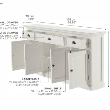 Halifax Buffet-Konsolenschrank