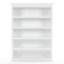 Halifax Boekenkast met 5 planken 150 cm | Wit - Mooier Thuis
