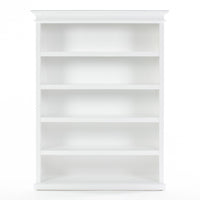 Halifax Boekenkast met 5 planken 150 cm | Wit - Mooier Thuis