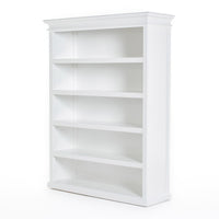 NovaSolo Halifax Boekenkast met 5 planken 150 cm | Wit