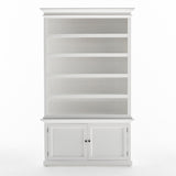 Halifax Opzetkast 137 cm boekenkast - wit - Mooier Thuis