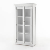 NovaSolo Provence Dubbele Vitrinekast | Wit