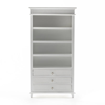 Skansen Boekenkast met 3 lades | Wit