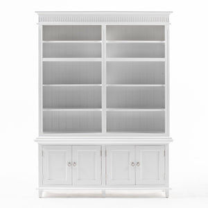 Skansen Top Box with Two Compartments | White