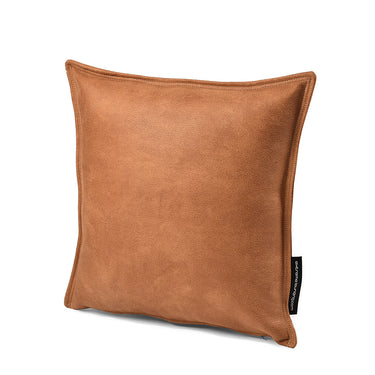 Sierkussen Leatherlook - Lichtbruin