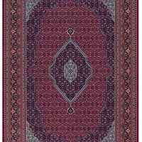 Derbe 72220 vloerkleed - rood - Mooier Thuis