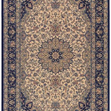 Derbe 7252 vloerkleed - crémewit en creme - Mooier Thuis