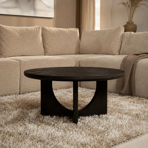 Salontafel Guus | Zwart | 80 cm