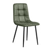 Eetkamerstoel Yerevan - Microleder Groen