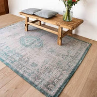 FadingWorld 8259 vloerkleed - grijs en groen - Mooier Thuis