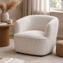 Fauteuil Lola - Bouclé Naturel