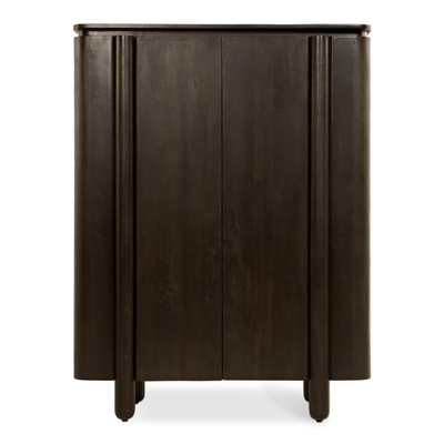 Wandkast Rondo - 150cm Donkerbruin