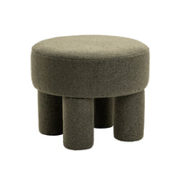 Poef Demi - Bouclé Groen