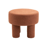 Poef Demi - Bouclé Roest