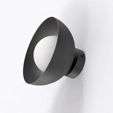 BIBI 1-lichts wandlamp – zwart
