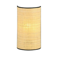 ASTON 1-lichts wandlamp - Rotan kap - Mooier Thuis