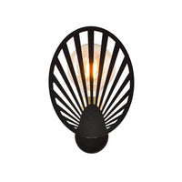 TALIA 1-lichts wandlamp - Zwart goud - Mooier Thuis