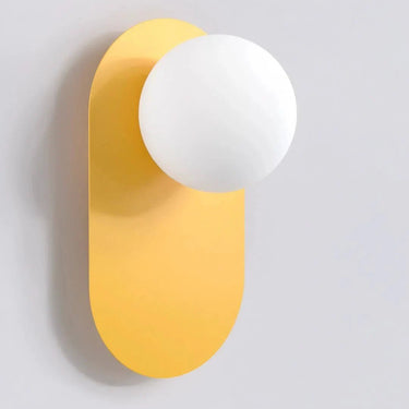 VIVA 1-lichts wandlamp - Oranje frame