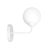 1-lichts wandlamp K1 Pregos – Wit - Mooier Thuis