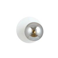 OSLO 1-lichts wandlamp - Smoked glas/wit - Mooier Thuis