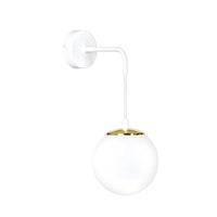 OGNIS 1-lichts wandlamp – Wit - Mooier Thuis