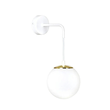 OGNIS 1-lichts wandlamp – Wit