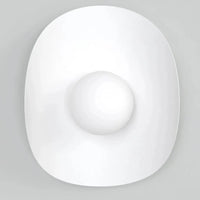 FIERO XL 1-lichts wandlamp - Wit glas - Mooier Thuis