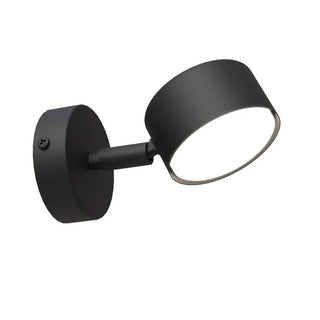 SORA 1-lichts wandlamp - Zwart