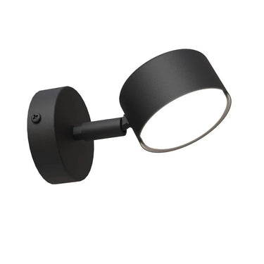 SORA 1-lichts wandlamp - Zwart