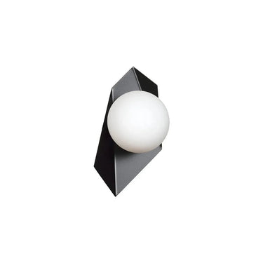 DRIFTON 1-lichts wandlamp – zwart