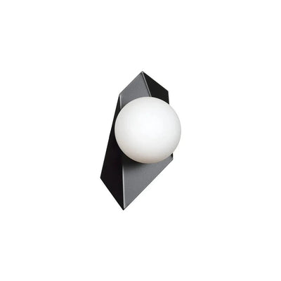 DRIFTON 1-flammige Wandleuchte – schwarz