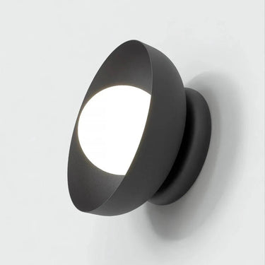 OZZY 1-lichts wandlamp – zwart