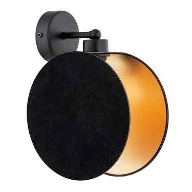 PATTERN 1-lichts wandlamp - Zwart/Goud
