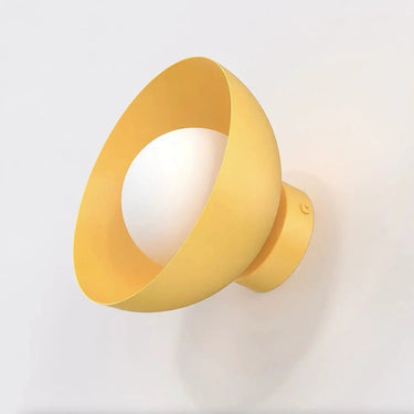 BIBI 1-lichts wandlamp - Oranje frame