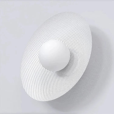 VIBEZ 1-lichts wandlamp - Wit glas