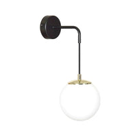 OGNIS 1-lichts wandlamp – zwart - Mooier Thuis