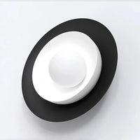 POPPI 1-lichts wandlamp - Zwart wit - Mooier Thuis