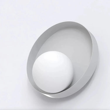 KIDO 1-lichts wandlamp - Grijs frame