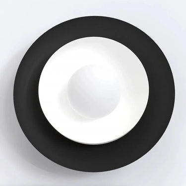 POPPI 1-lichts wandlamp - Zwart wit