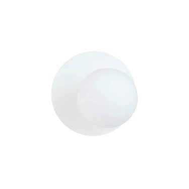 OSLO 1-lichts wandlamp - Wit glas