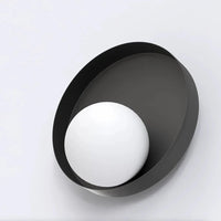 Emibig KIDO 1-lichts wandlamp - Zwart frame