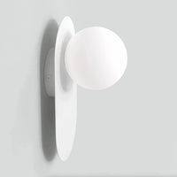 Emibig VIVA 1-lichts wandlamp - Wit glas